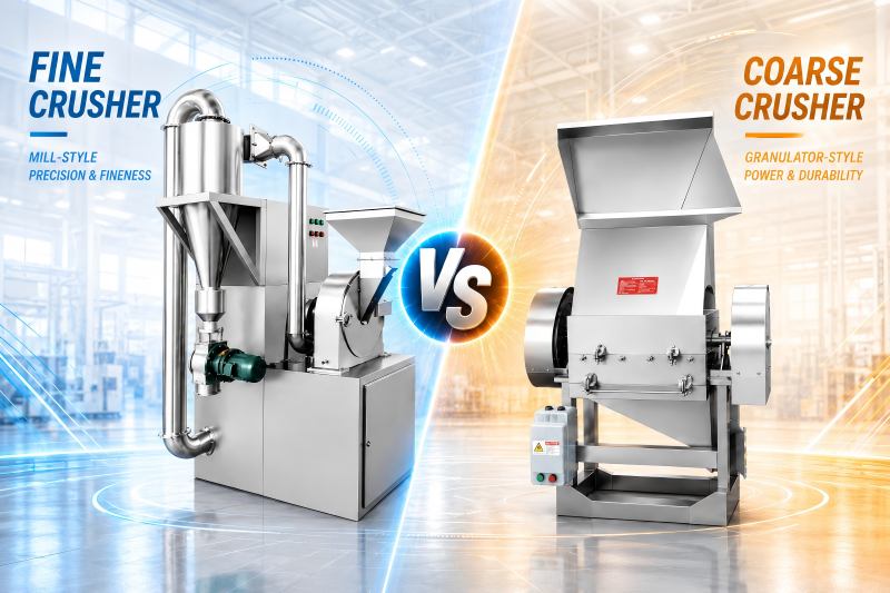 Coarse Crusher vs Fine Crusher