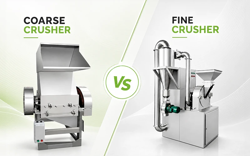 Coarse Crusher vs Fine Crusher